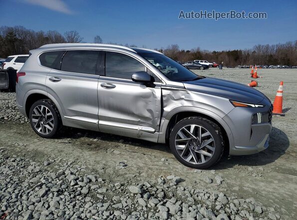 5NMS5DAL1PH617685 2023 HYUNDAI SANTA FE CALLIGRAPHY Silver Передня права чверть