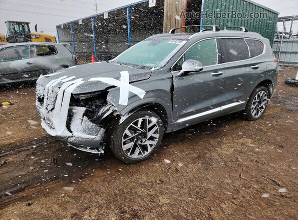 5NMS5DAL4MH360436 2021 HYUNDAI SANTA FE CALLIGRAPHY Gray Przód lewy