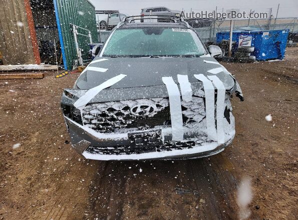 5NMS5DAL4MH360436 2021 HYUNDAI SANTA FE CALLIGRAPHY Gray Widok z przodu