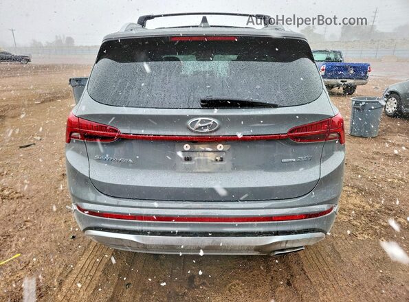 5NMS5DAL4MH360436 2021 HYUNDAI SANTA FE CALLIGRAPHY Gray Widok z tyłu