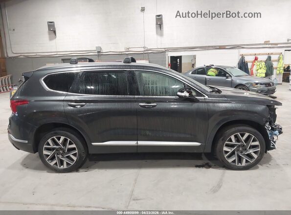 5NMS5DAL4PH578610 2023 HYUNDAI SANTA FE CALLIGRAPHY Gray Vista interior trasera