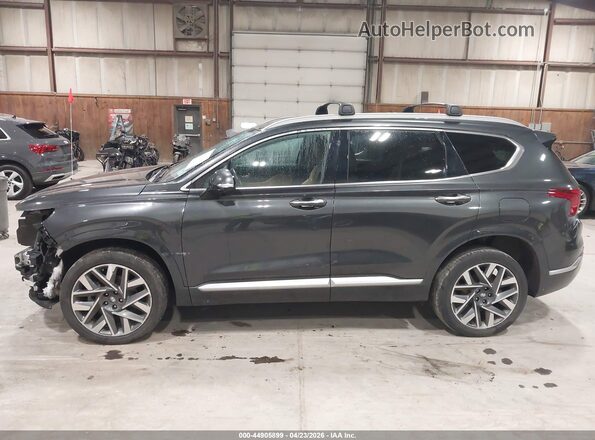5NMS5DAL4PH578610 2023 HYUNDAI SANTA FE CALLIGRAPHY Gray Vista interior de 360 grados