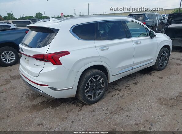 5NMS5DAL6MH321864 2021 HYUNDAI SANTA FE CALLIGRAPHY White Trasero derecho
