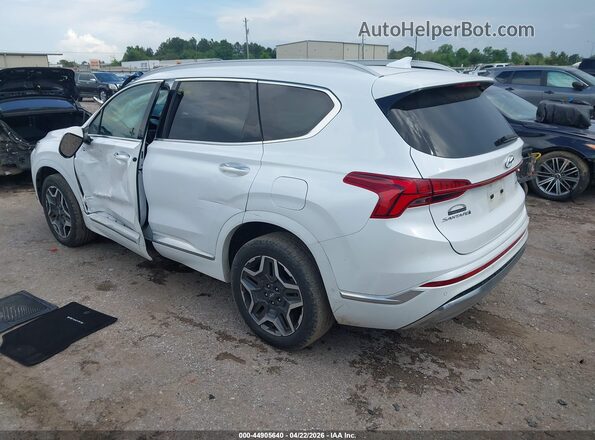 5NMS5DAL6MH321864 2021 HYUNDAI SANTA FE CALLIGRAPHY White Trasero izquierdo