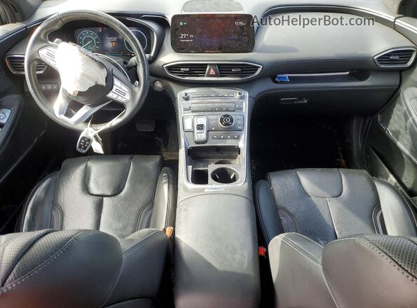 5NMS5DAL8MH355675 2021 HYUNDAI SANTA FE CALLIGRAPHY Gray Vista del salpicadero