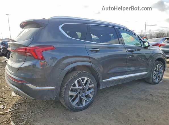 5NMS5DAL8MH355675 2021 HYUNDAI SANTA FE CALLIGRAPHY Gray Trasero derecho
