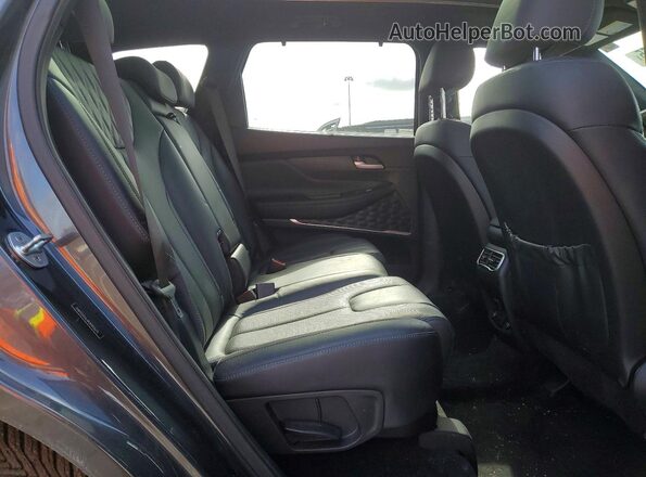 5NMS5DAL8MH355675 2021 HYUNDAI SANTA FE CALLIGRAPHY Gray Vista interior trasera