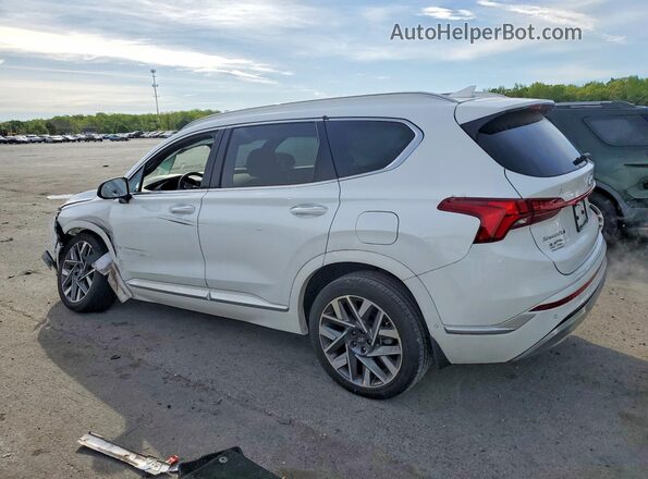 5NMS5DAL9PH549894 2023 HYUNDAI SANTA FE CALLIGRAPHY White Հետևի ձախ