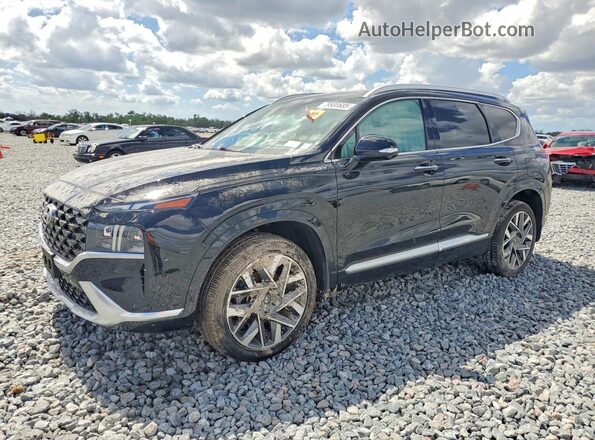 5NMS5DALXNH440728 2022 HYUNDAI SANTA FE CALLIGRAPHY Black Передня ліва чверть