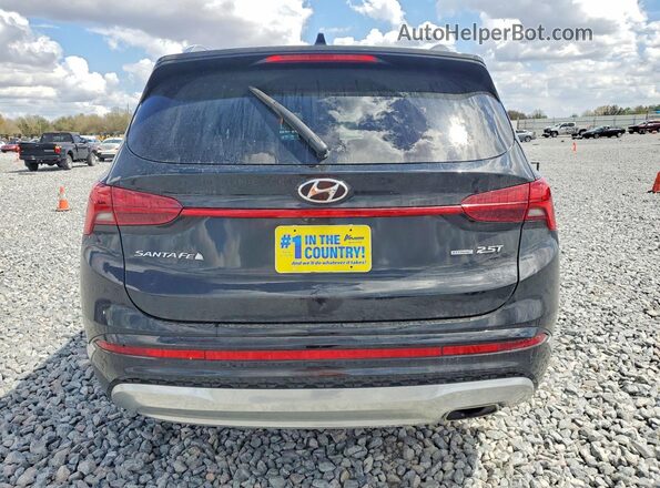 5NMS5DALXNH440728 2022 HYUNDAI SANTA FE CALLIGRAPHY Black Вид ззаду
