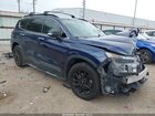 2022 Hyundai Santa Fe Xrt Blue vin: 5NMS64AJ3NH452909