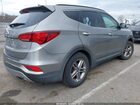 2017 Hyundai Santa Fe Sport 2.4l Gray vin: 5NMZUDLB2HH028474