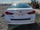 2017 Hyundai Elantra Se White vin: 5NPD74LF0HH200413