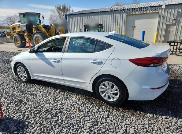 5NPD74LF0HH200413 2017 HYUNDAI ELANTRA White Trasero izquierdo
