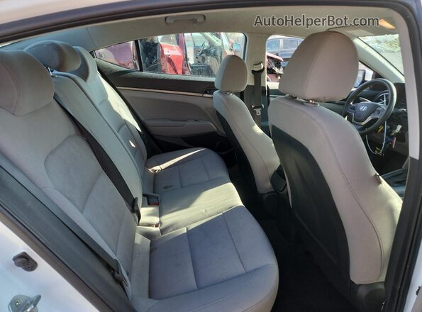 5NPD74LF0HH200413 2017 HYUNDAI ELANTRA White Vista de los asientos traseros