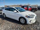 2017 Hyundai Elantra Se White vin: 5NPD74LF0HH200413