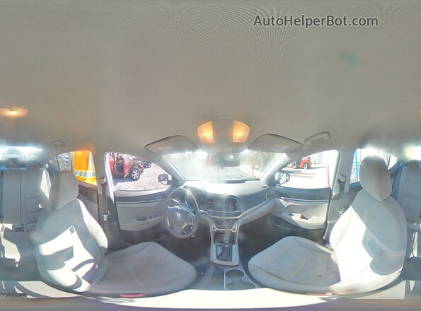 5NPD74LF0HH200413 2017 HYUNDAI ELANTRA White Vista de la etiqueta del VIN