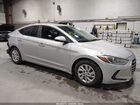 2017 Hyundai Elantra Se Серебряный vin: 5NPD74LF0HH208124