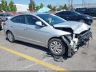 2018 Hyundai Elantra Se Silver vin: 5NPD74LF0JH219162