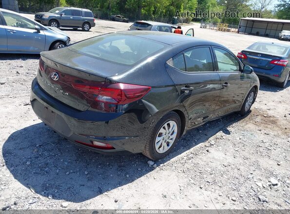 5NPD74LF0KH475755 2019 HYUNDAI ELANTRA Черный Задняя правая четверть