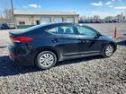 2018 Hyundai Elantra Se Black vin: 5NPD74LF2JH355308