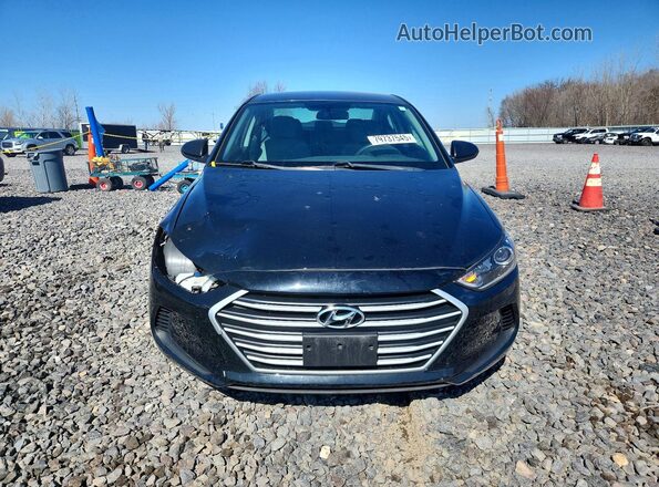 5NPD74LF2JH355308 2018 HYUNDAI ELANTRA Black Widok z przodu