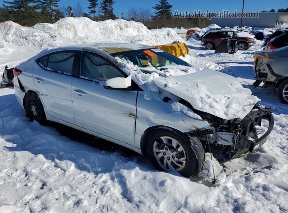 5NPD74LF2KH488930 2019 HYUNDAI ELANTRA White Delantero derecho