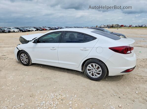 5NPD74LF2KH495733 2019 HYUNDAI ELANTRA Белый Задняя левая четверть