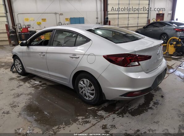 5NPD74LF2LH499010 2020 HYUNDAI ELANTRA Серебряный Задняя левая четверть