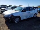 2020 Hyundai Elantra Se White vin: 5NPD74LF2LH547640