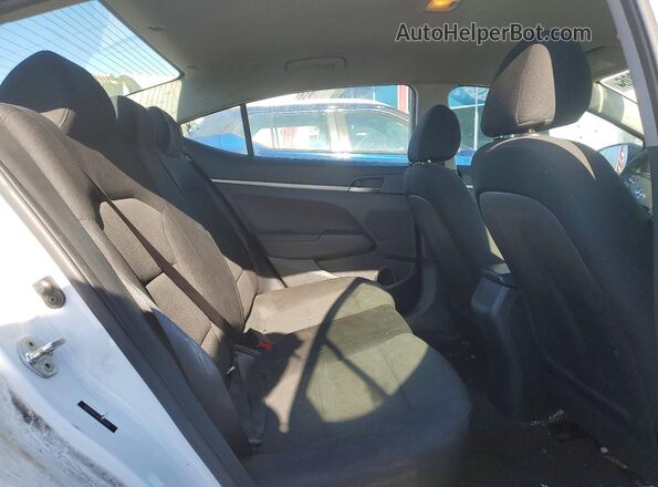 5NPD74LF2LH547640 2020 HYUNDAI ELANTRA White Widok tylnych siedzeń
