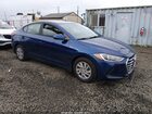2017 Hyundai Elantra Se Blue vin: 5NPD74LF3HH094507