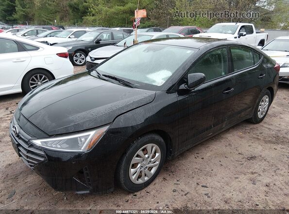 5NPD74LF3LH526831 2020 HYUNDAI ELANTRA Black Передня ліва чверть