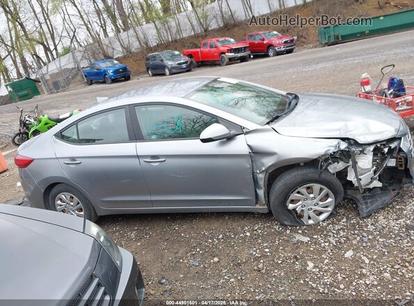 5NPD74LF4HH163074 2017 HYUNDAI ELANTRA Silver Вид задньої частини салону