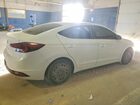 2019 Hyundai Elantra Se Белый vin: 5NPD74LF4KH481493