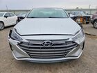 2019 Hyundai Elantra Se Silver vin: 5NPD74LF5KH413784