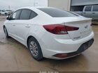 2019 Hyundai Elantra Se White vin: 5NPD74LF5KH496424