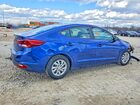 2020 Hyundai Elantra Se Синий vin: 5NPD74LF5LH590563