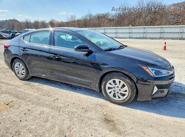 5NPD74LF6LH505097 2020 HYUNDAI ELANTRA Черный Передняя правая четверть