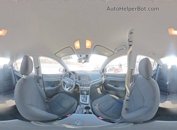 5NPD74LF6LH505097 2020 HYUNDAI ELANTRA Черный Панорамный вид салона 360°