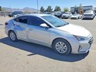 2019 Hyundai Elantra Se Silver vin: 5NPD74LF7KH480676