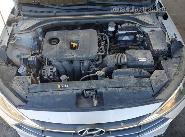 5NPD74LF7KH480676 2019 HYUNDAI ELANTRA Silver Vista interior trasera