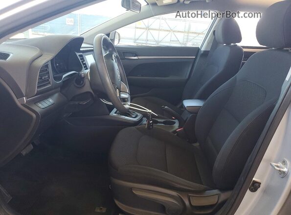 5NPD74LF7KH480676 2019 HYUNDAI ELANTRA Silver Vista interior delantera
