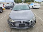 2019 Hyundai Elantra Se Gray vin: 5NPD74LF8KH406604