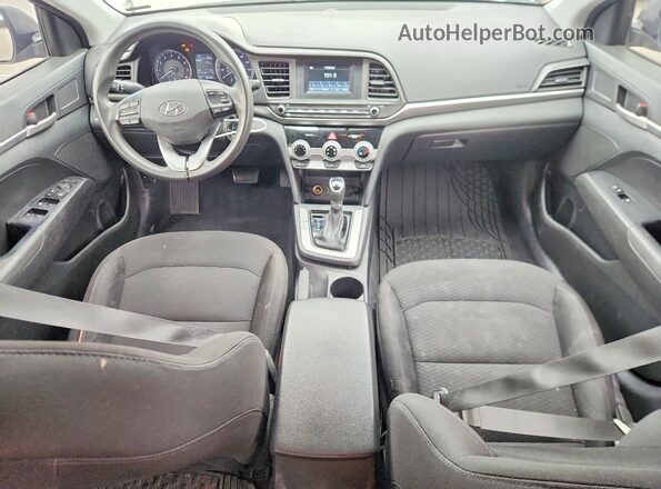 5NPD74LF8KH406604 2019 HYUNDAI ELANTRA Gray Vista del salpicadero