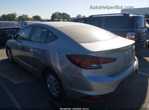 5NPD74LF8LH604665 2020 HYUNDAI ELANTRA Silver Задня ліва чверть