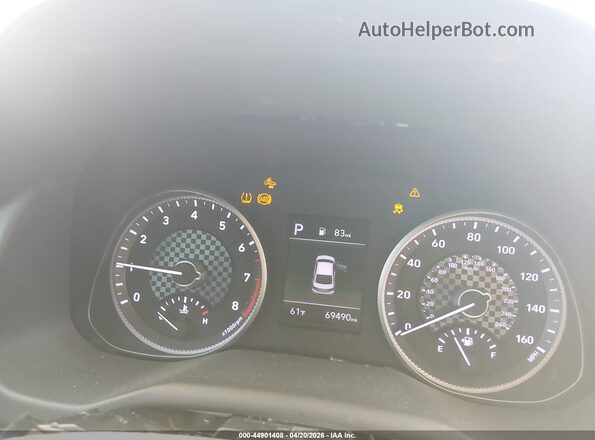 5NPD74LF8LH604665 2020 HYUNDAI ELANTRA Silver Вид задніх сидінь