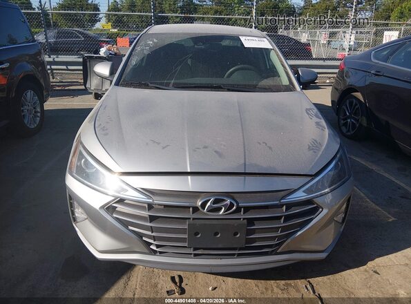 5NPD74LF8LH604665 2020 HYUNDAI ELANTRA Silver Вид щитка приладів