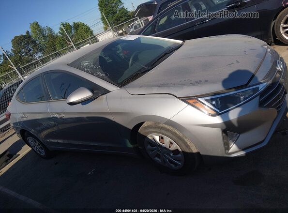 5NPD74LF8LH604665 2020 HYUNDAI ELANTRA Silver Вид задньої частини салону