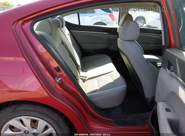 5NPD74LF9HH070857 2017 HYUNDAI ELANTRA Красный Вид наклейки с VIN-кодом
